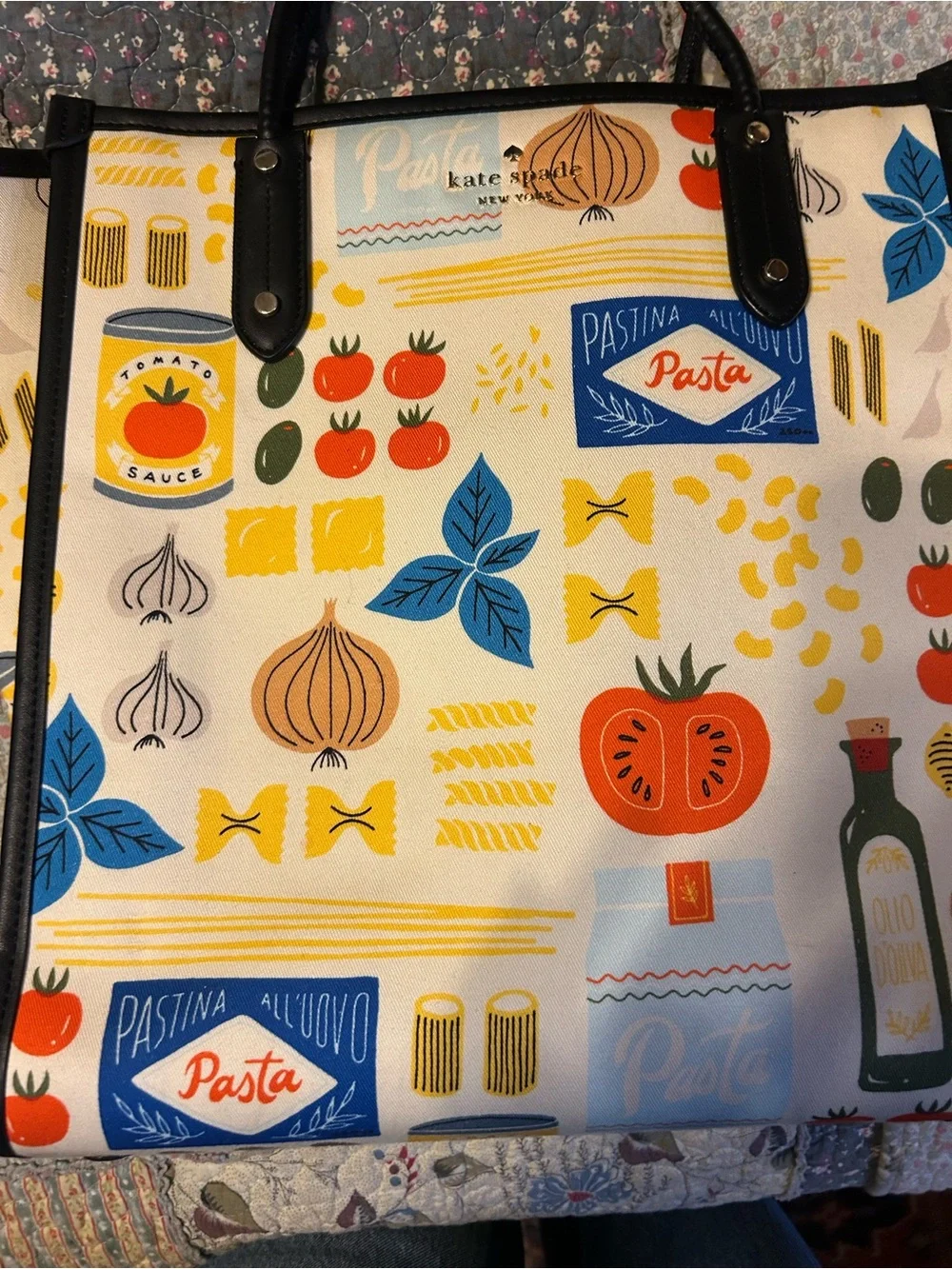 Kate Spade Pasta Tote/Purse